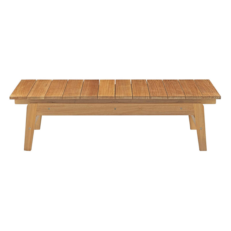 BAYPORT OUTDOOR PATIO TEAK COFFEE TABLE