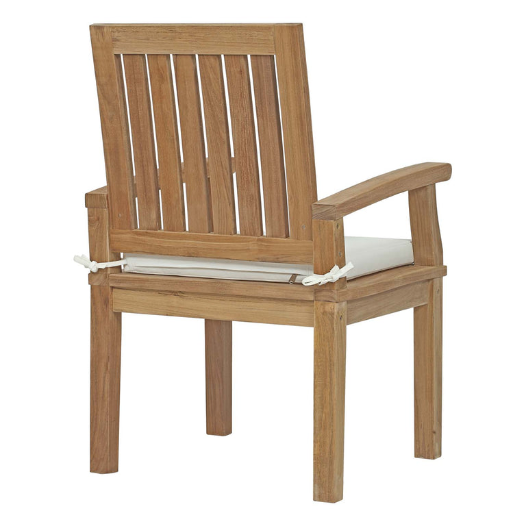 MARINA OUTDOOR PATIO TEAK DINING CHAIR