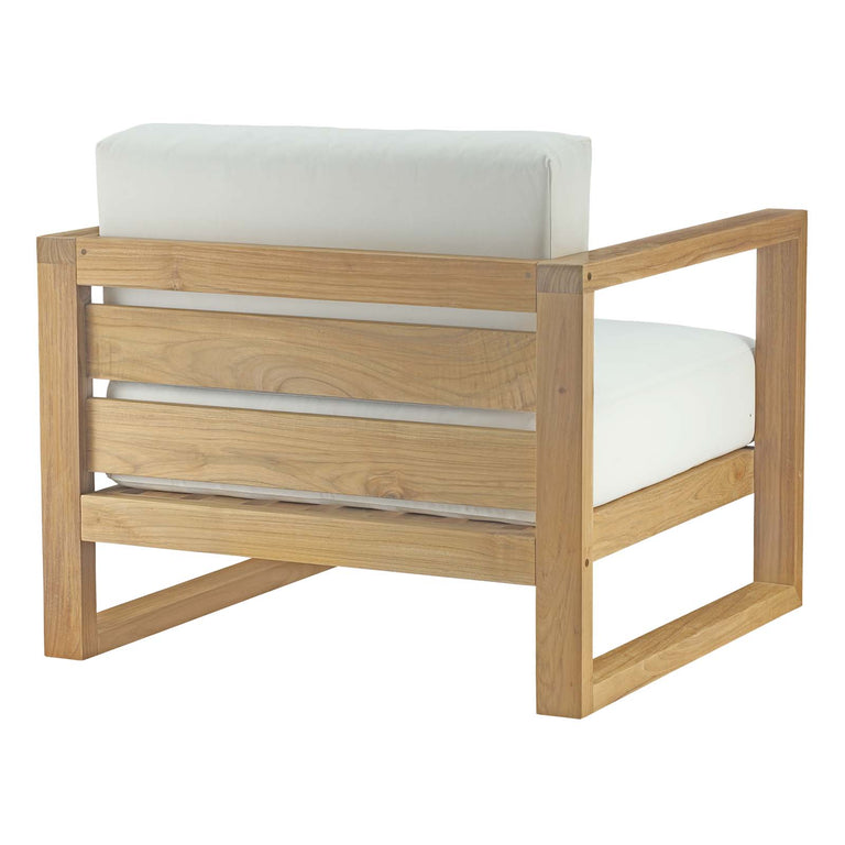 UPLAND OUTDOOR PATIO TEAK ARMCHAIR