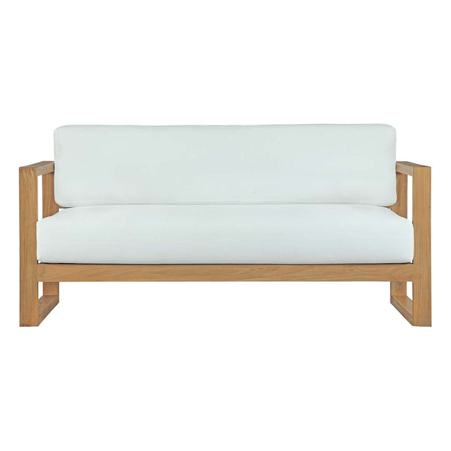 UPLAND OUTDOOR PATIO TEAK SOFA