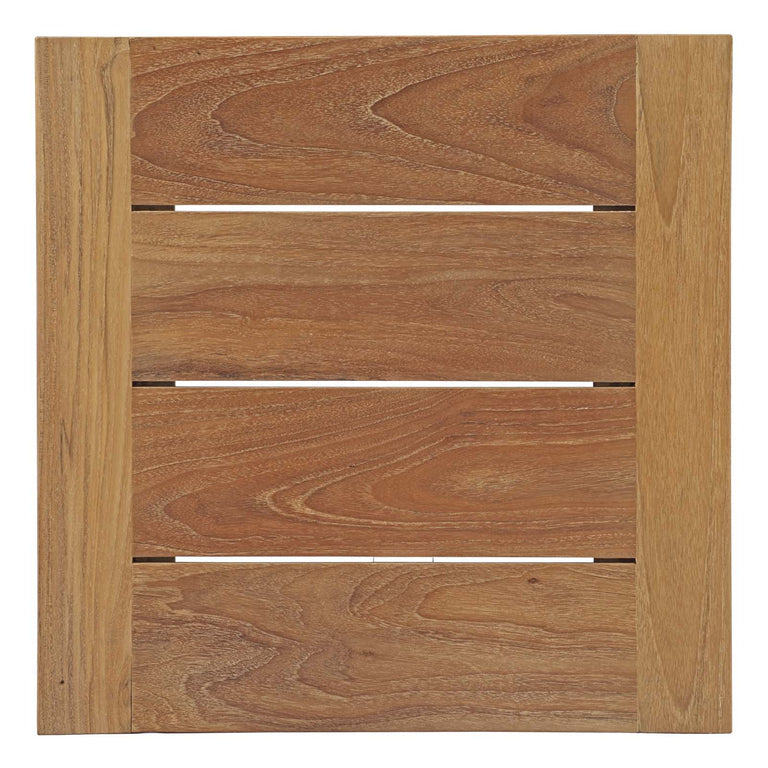 UPLAND OUTDOOR PATIO WOOD SIDE TABLE