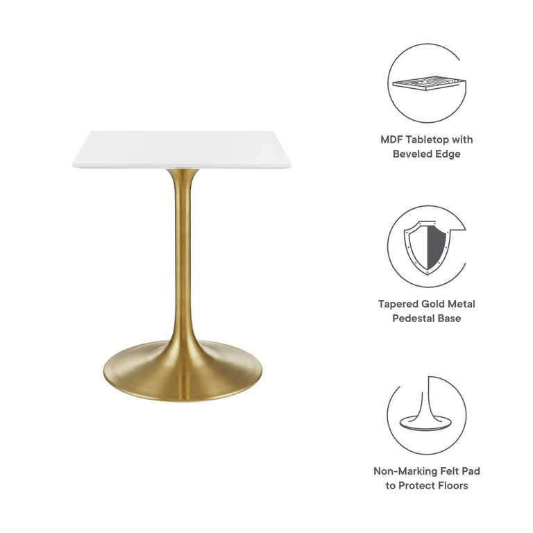 LIPPA SQUARE DINING TABLE | LIVING ROOM