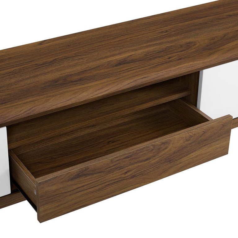 ENVISION MEDIA CONSOLE WOOD TV STAND | LIVING ROOM