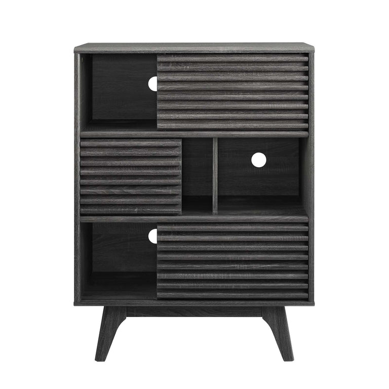 RENDER THREE-TIER DISPLAY STORAGE CABINET STAND | LIVING ROOM