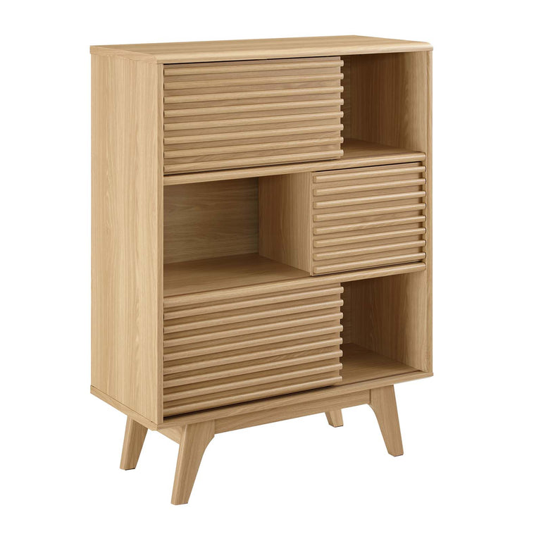 RENDER THREE-TIER DISPLAY STORAGE CABINET STAND | LIVING ROOM