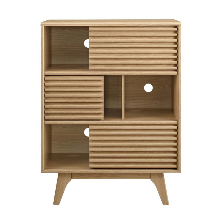 RENDER THREE-TIER DISPLAY STORAGE CABINET STAND | LIVING ROOM