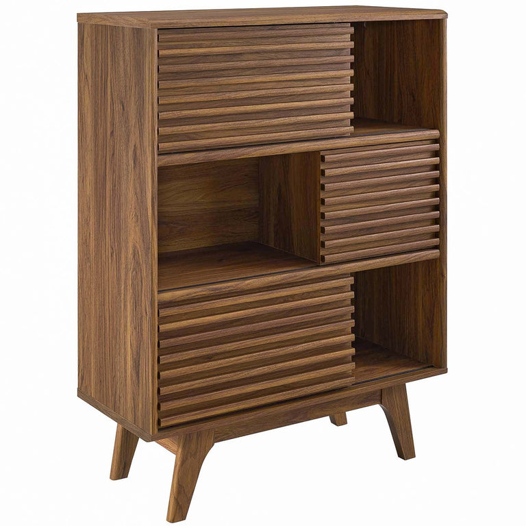 RENDER THREE-TIER DISPLAY STORAGE CABINET STAND | LIVING ROOM