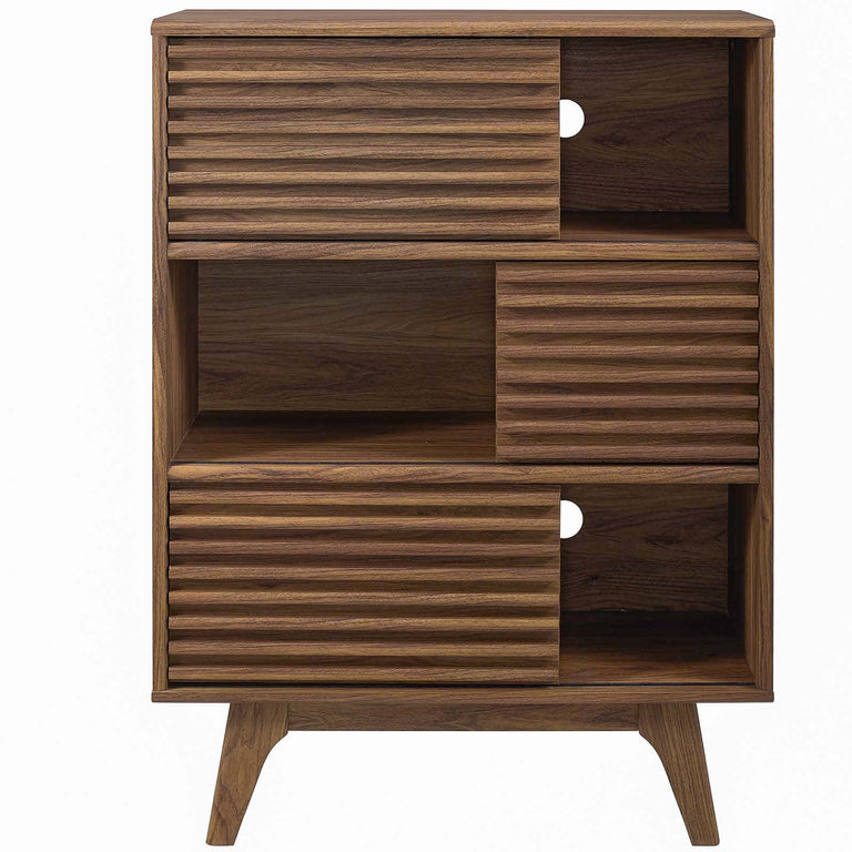 RENDER THREE-TIER DISPLAY STORAGE CABINET STAND | LIVING ROOM