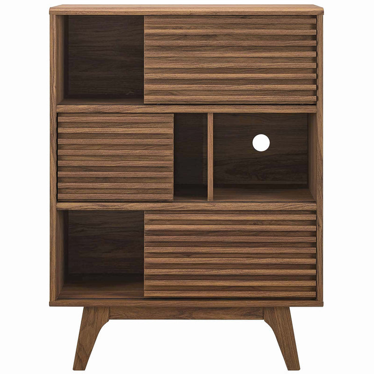 RENDER THREE-TIER DISPLAY STORAGE CABINET STAND | LIVING ROOM