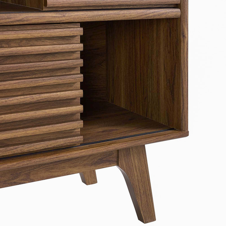 RENDER THREE-TIER DISPLAY STORAGE CABINET STAND | LIVING ROOM