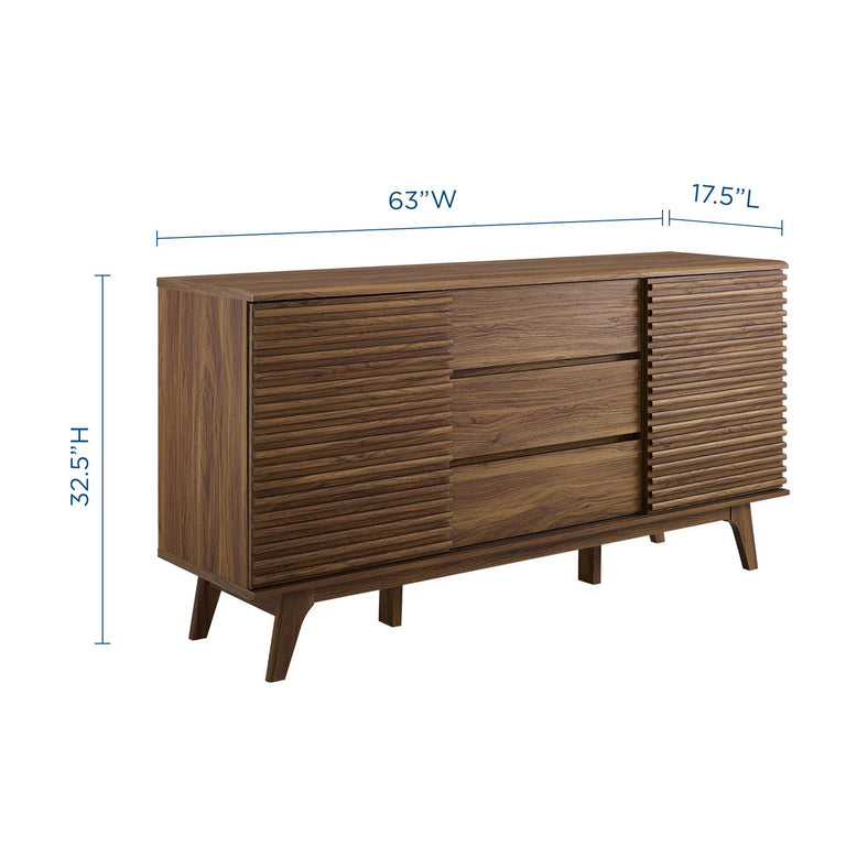 RENDER SIDEBOARD BUFFET TABLE OR TV STAND | LIVING ROOM
