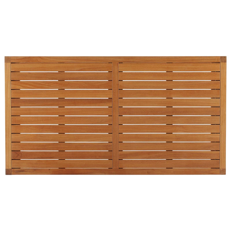 NEWBURY OUTDOOR PATIO PREMIUM GRADE A TEAK WOOD COFFEE TABLE
