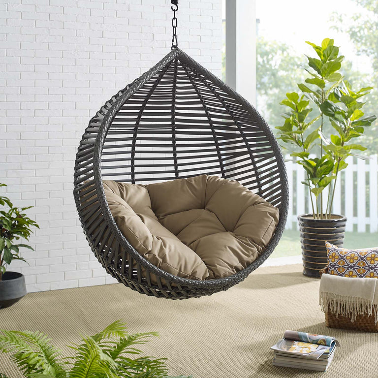 GARNER TEARDROP OUTDOOR PATIO SWING CHAIR