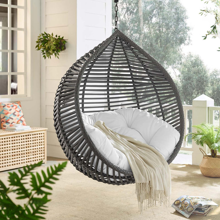 GARNER TEARDROP OUTDOOR PATIO SWING CHAIR