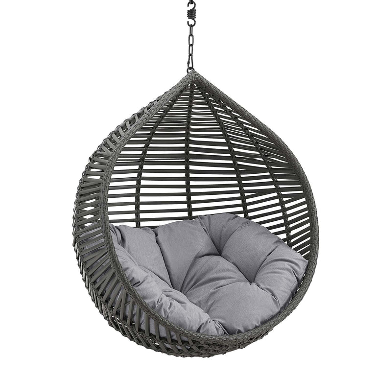 GARNER TEARDROP OUTDOOR PATIO SWING CHAIR WITHOUT STAND