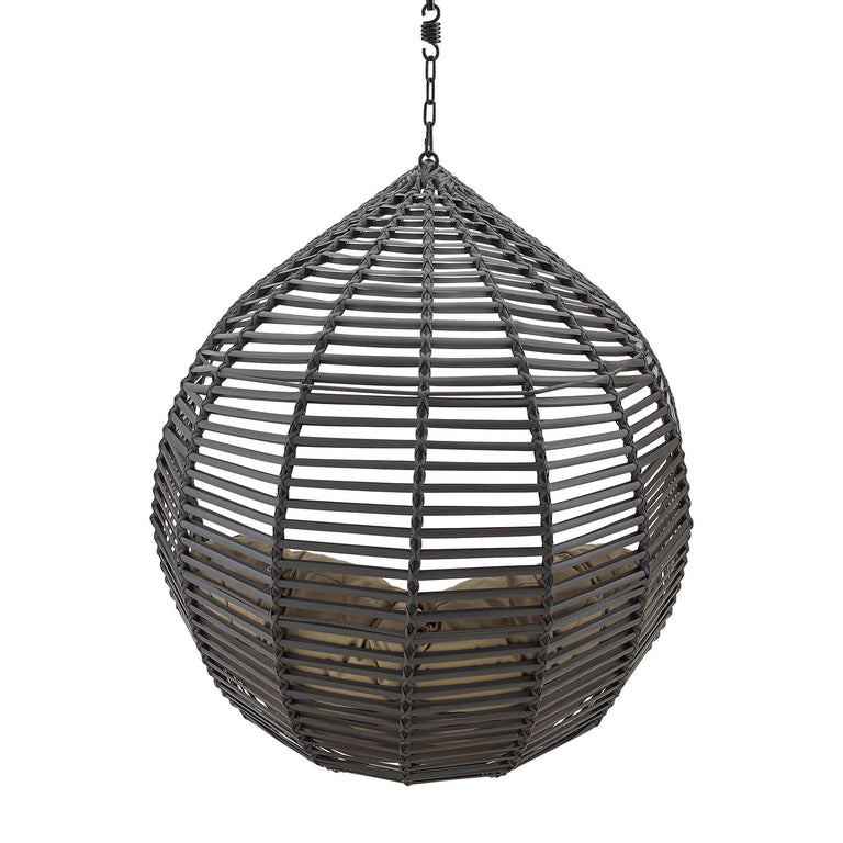 GARNER TEARDROP OUTDOOR PATIO SWING CHAIR WITHOUT STAND