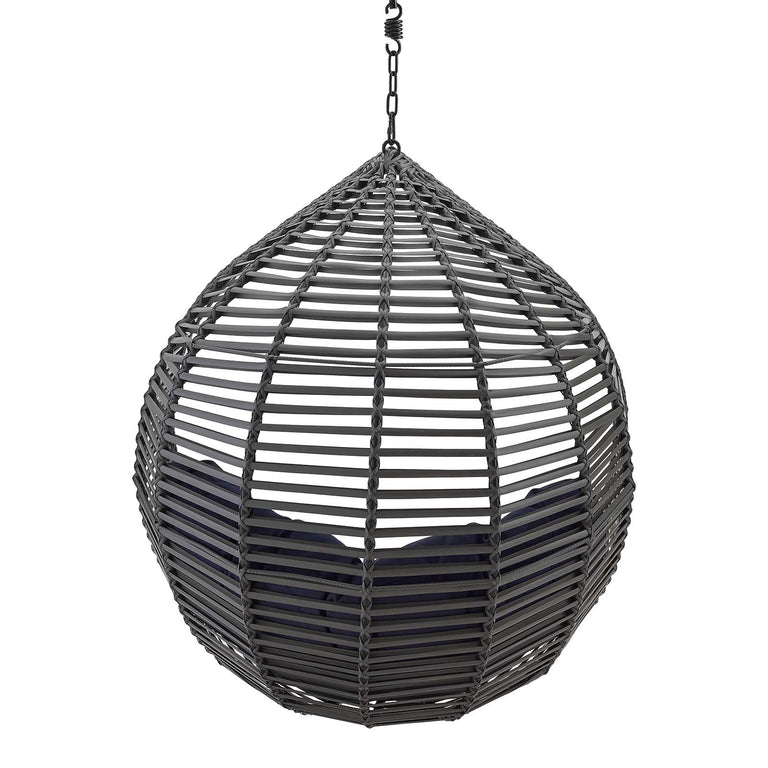 GARNER TEARDROP OUTDOOR PATIO SWING CHAIR WITHOUT STAND