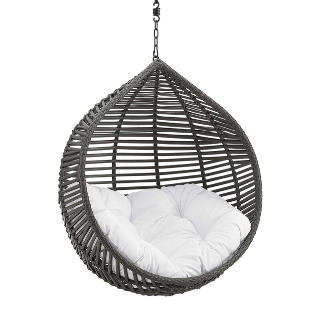 GARNER TEARDROP OUTDOOR PATIO SWING CHAIR WITHOUT STAND
