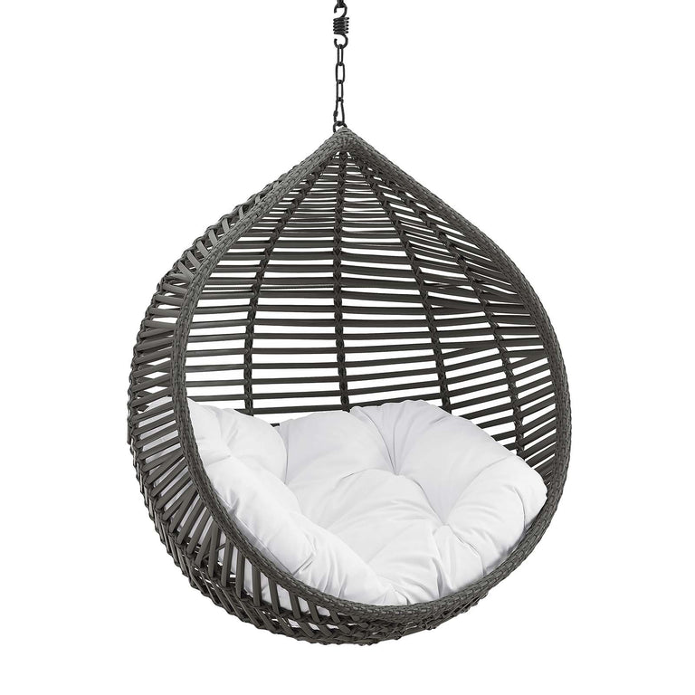 GARNER TEARDROP OUTDOOR PATIO SWING CHAIR WITHOUT STAND