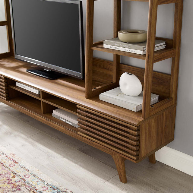 RENDER TV STAND ENTERTAINMENT CENTER | LIVING ROOM
