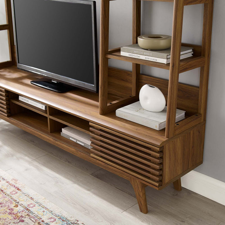RENDER TV STAND ENTERTAINMENT CENTER | LIVING ROOM