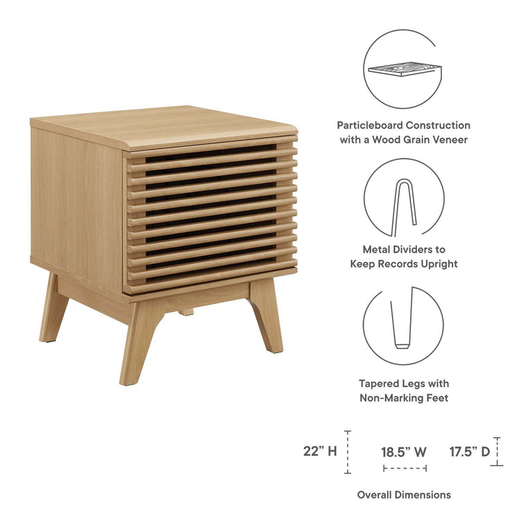 RENDER VINYL RECORD DISPLAY STAND | LIVING ROOM