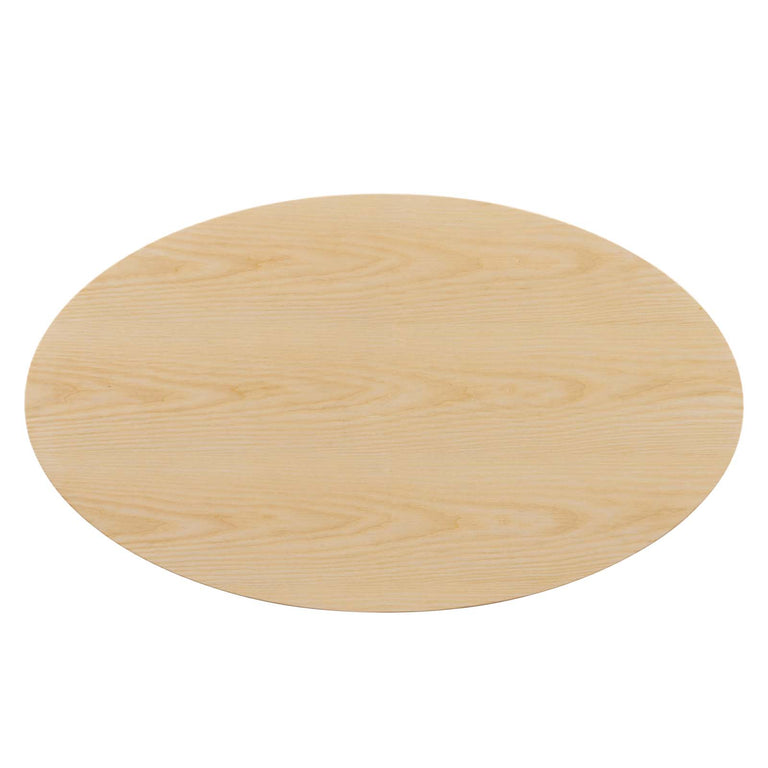 LIPPA WOOD OVAL COFFEE TABLE | LIVING ROOM