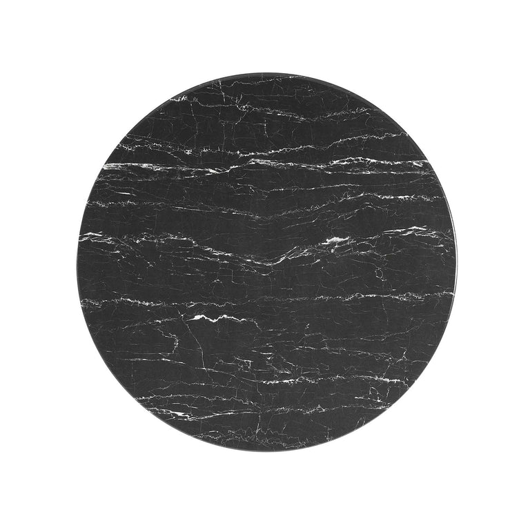 LIPPA ROUND FAUX MARBLE COFFEE TABLE | LIVING ROOM