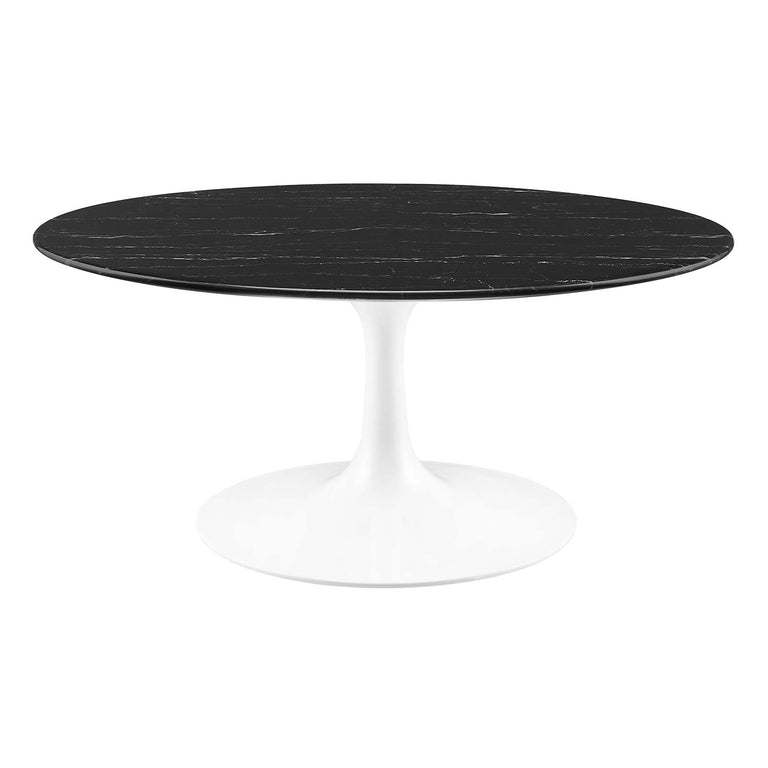 LIPPA ROUND FAUX MARBLE COFFEE TABLE | LIVING ROOM