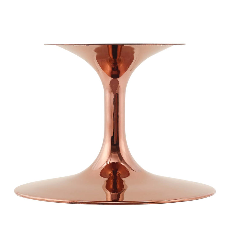 LIPPA OVAL FAUX MARBLE COFFEE TABLE | LIVING ROOM