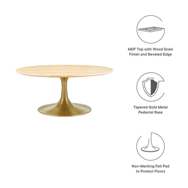 LIPPA WOOD COFFEE TABLE | LIVING ROOM