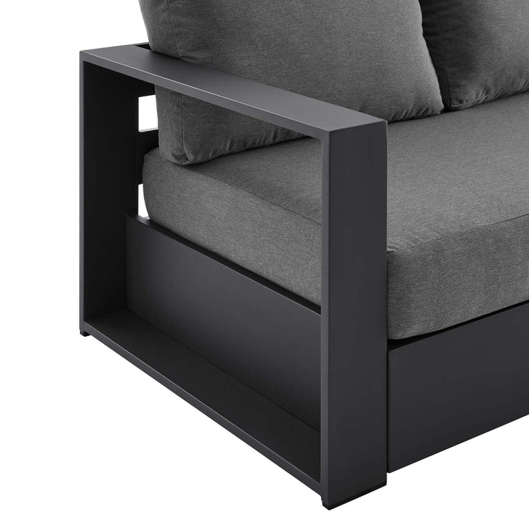 TAHOE OUTDOOR PATIO POWDER-COATED ALUMINUM SOFA