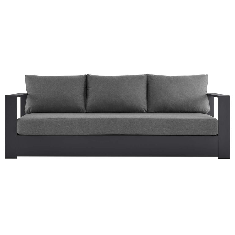 TAHOE OUTDOOR PATIO POWDER-COATED ALUMINUM SOFA