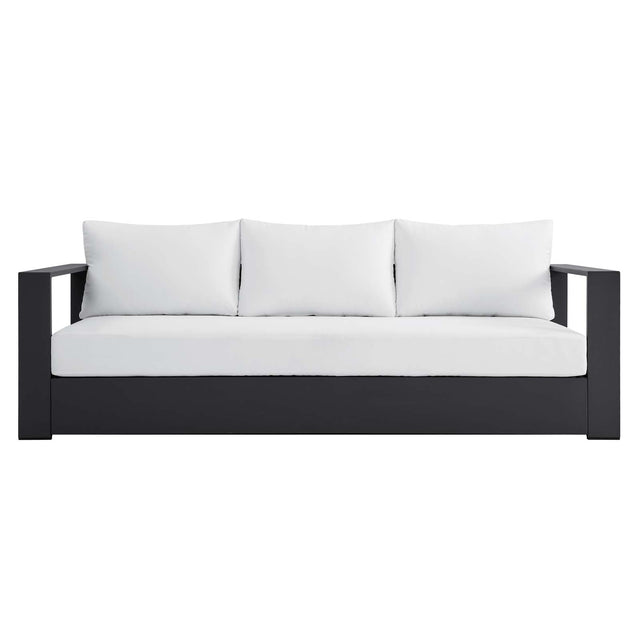 TAHOE OUTDOOR PATIO POWDER-COATED ALUMINUM SOFA