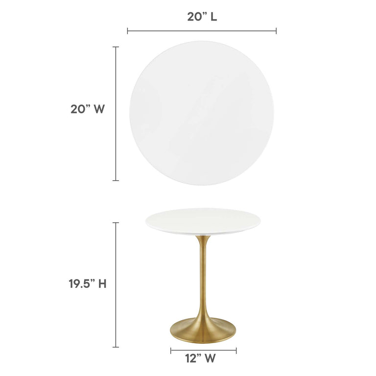 LIPPA ROUND SIDE TABLE | END TABLES