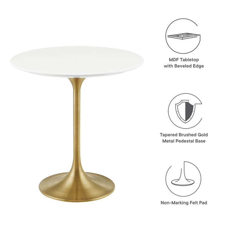 LIPPA ROUND SIDE TABLE | END TABLES