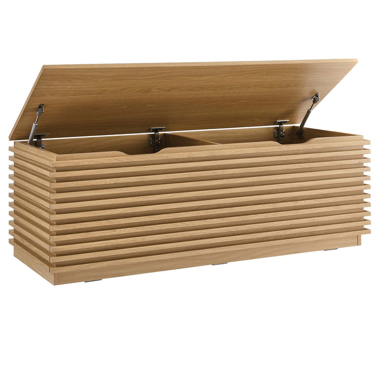 RENDER STORAGE BENCH | LIVING ROOM