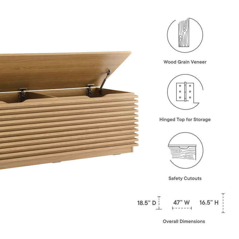 RENDER STORAGE BENCH | LIVING ROOM