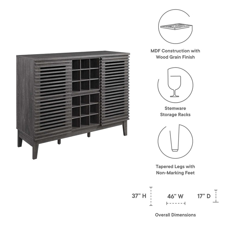 RENDER BAR CABINET | BAR AND DINING