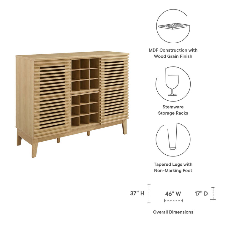 RENDER BAR CABINET | BAR AND DINING