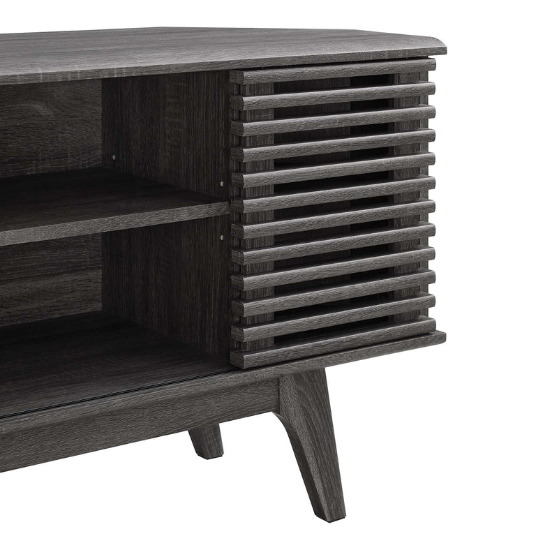 RENDER CORNER TV STAND | LIVING ROOM