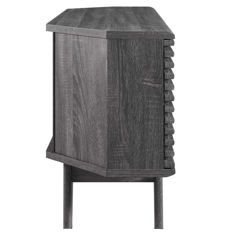 RENDER CORNER TV STAND | LIVING ROOM