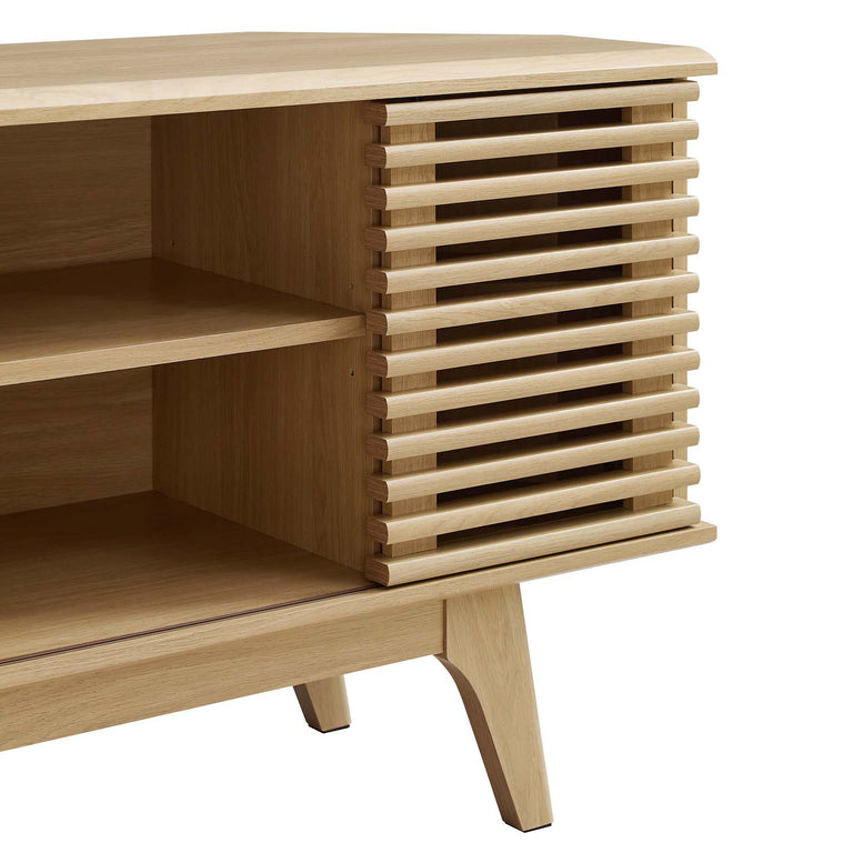 RENDER CORNER TV STAND | LIVING ROOM