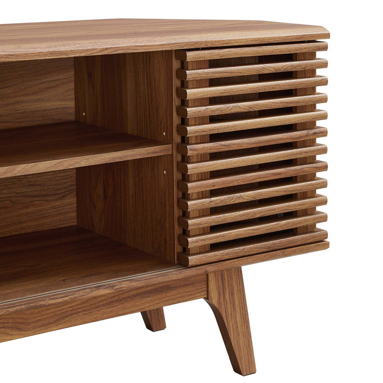 RENDER CORNER TV STAND | LIVING ROOM