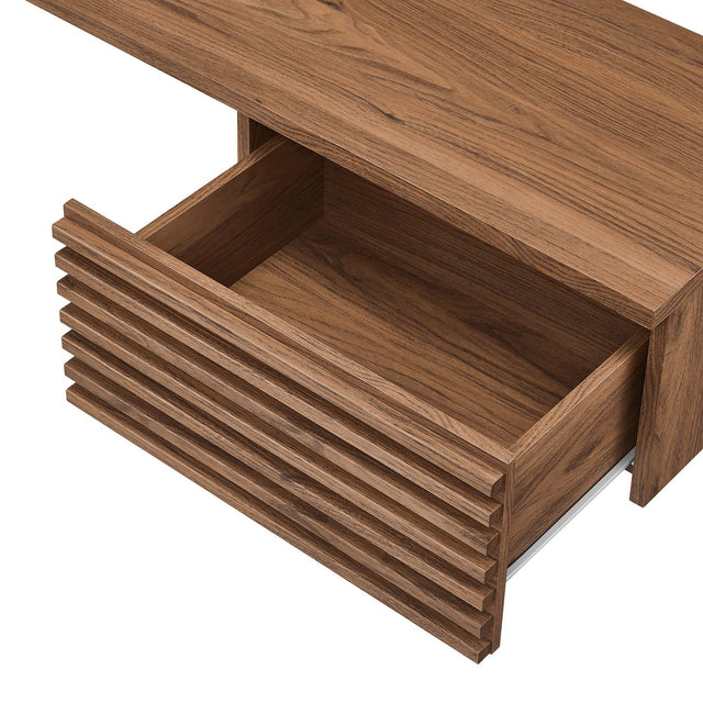 RENDER WALL MOUNT CORNER OFFICE DESK | LIVING ROOM
