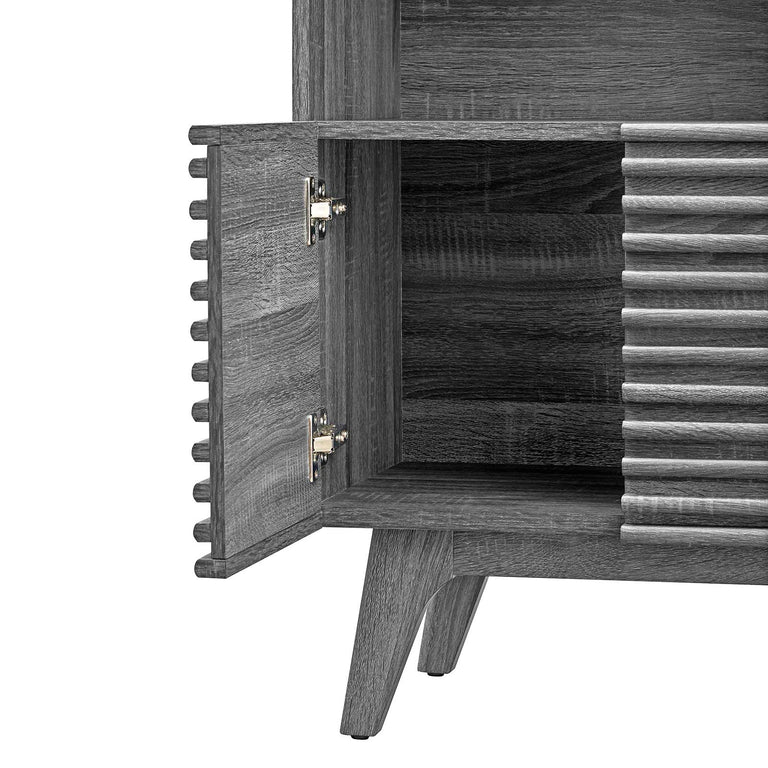 RENDER DISPLAY CABINET BOOKSHELF | LIVING ROOM