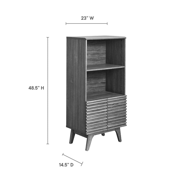 RENDER DISPLAY CABINET BOOKSHELF | LIVING ROOM