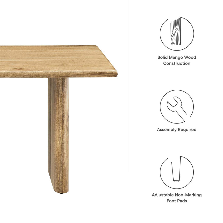 AMISTAD WOOD COFFEE TABLE | LIVING ROOM