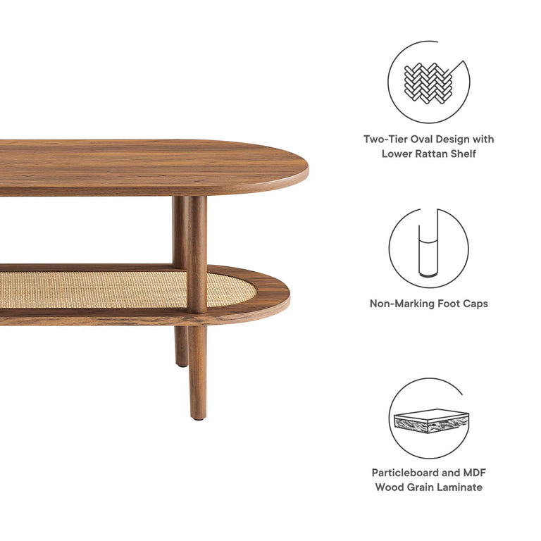 TORUS OVAL COFFEE TABLE | LIVING ROOM