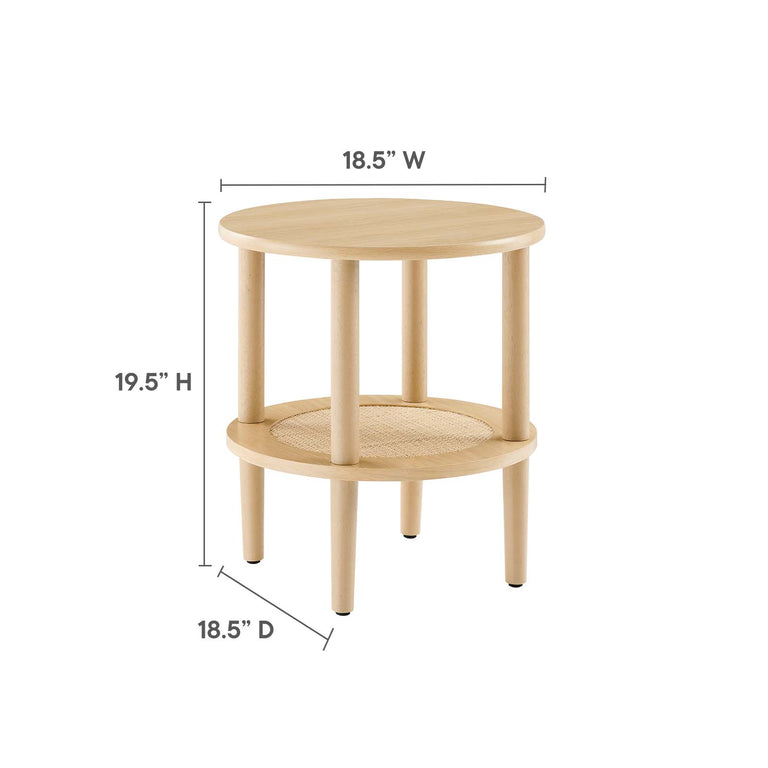TORUS ROUND SIDE TABLE | LIVING ROOM